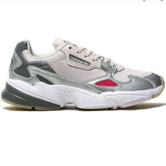 adidas Falcon Orchid Tint Silver Metallic Sneakers - Picture 5 of 14